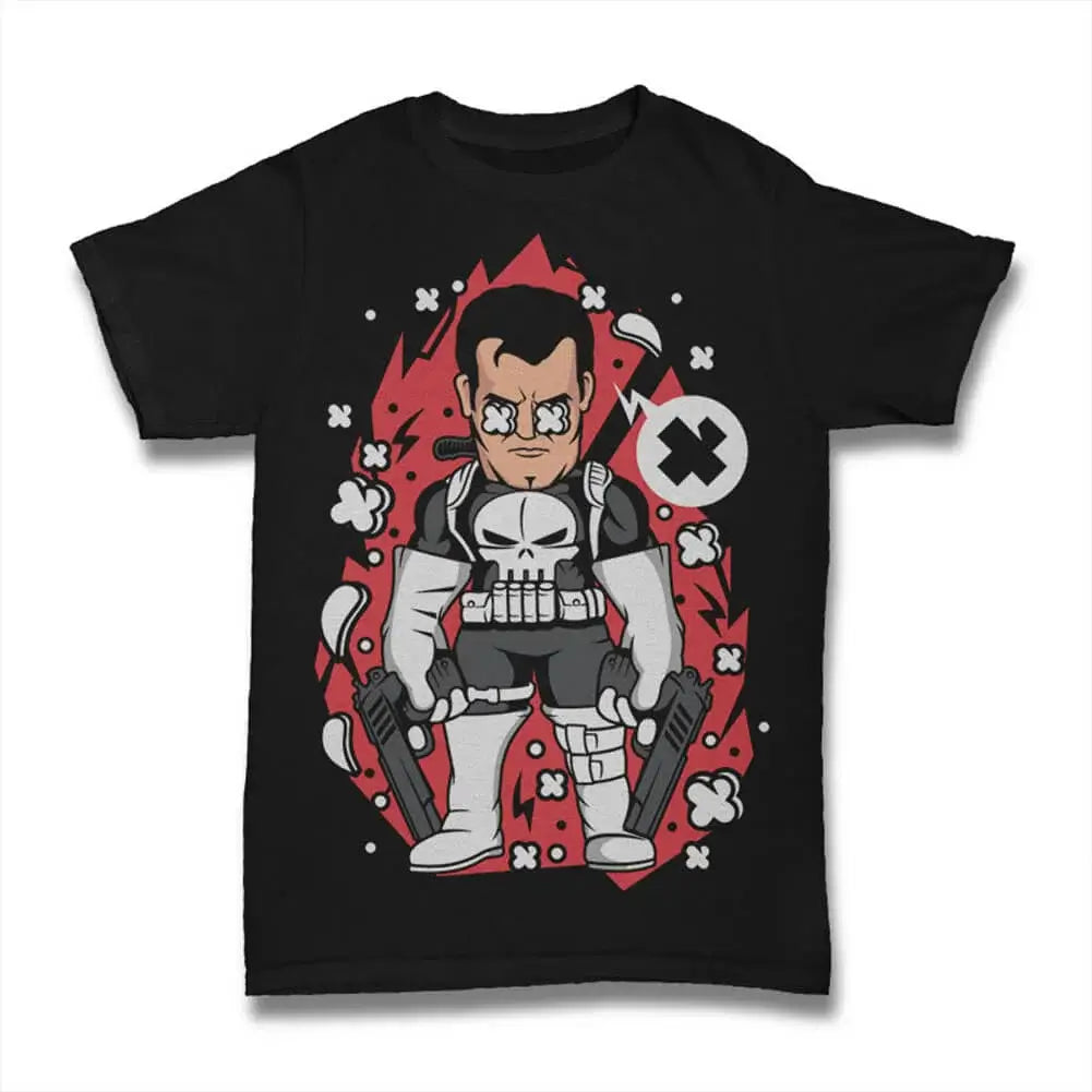 Men's Graphic T-Shirt Comic Character - American Books Limited Edition Short Sleeve Tee-Shirt Vintage Birthday Gift Novelty