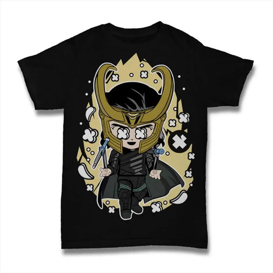 Men's Graphic T-Shirt Cunning Trickster - American Comic Character Limited Edition Short Sleeve Tee-Shirt Vintage Birthday Gift Novelty