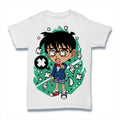 Men's Graphic T-Shirt Famous Japanese N Detective - Anime - Manga Series Limited Edition Short Sleeve Tee-Shirt Vintage Birthday Gift Novelty