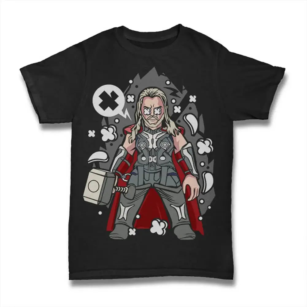 Men's Graphic T-Shirt Former King - American Captain - Superhero Shirt - Fictional Character Limited Edition Short Sleeve Tee-Shirt Vintage Birthday Gift Novelty