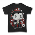 Men's Graphic T-Shirt Horror Movie - Voivode - Vampire Shirt - National Hero Limited Edition Short Sleeve Tee-Shirt Vintage Birthday Gift Novelty
