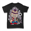 Men's Graphic T-Shirt Japanese Cartoon Cowboy Illustration - Anime Design - Manga Serie - Fictional Character Limited Edition Short Sleeve Tee-Shirt Vintage Birthday Gift Novelty