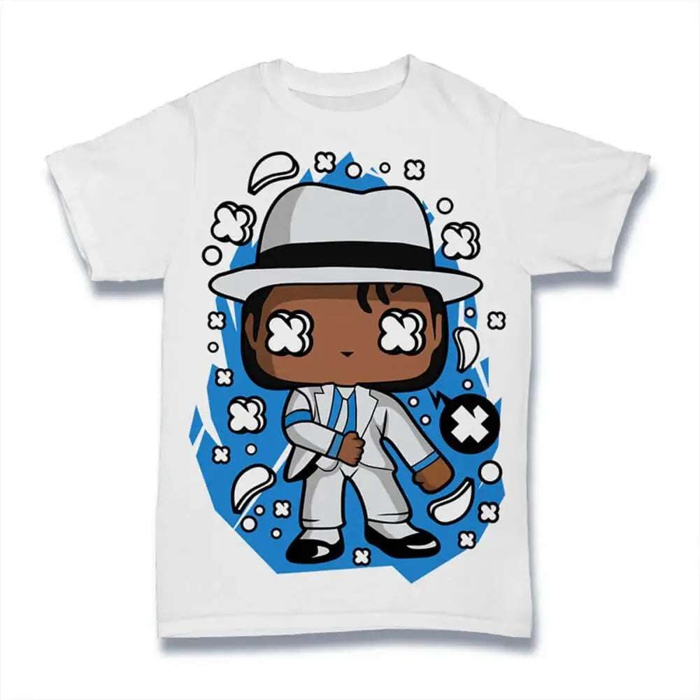 Men's Graphic T-Shirt King Of Pop - American Singer - Moonwalk Dancer Limited Edition Short Sleeve Tee-Shirt Vintage Birthday Gift Novelty