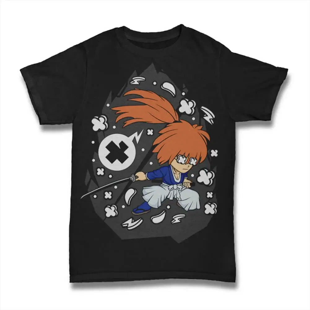 Men's Graphic T-Shirt Meiji Period In Japan Romantic Story - Japanese Manga Series Limited Edition Short Sleeve Tee-Shirt Vintage Birthday Gift Novelty
