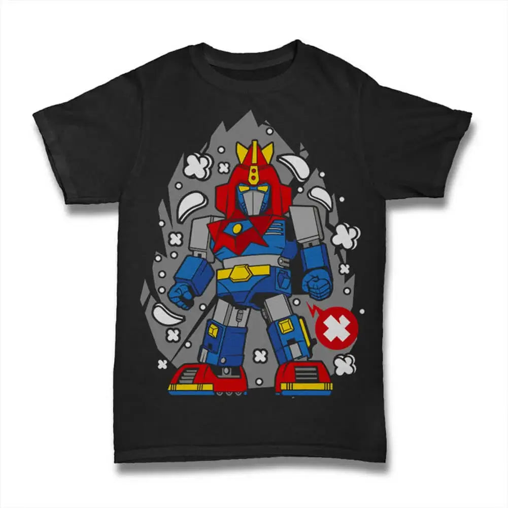 Men's Graphic T-Shirt Robot Machine L V - V Figure - Machine Limited Edition Short Sleeve Tee-Shirt Vintage Birthday Gift Novelty