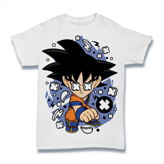 Men's Graphic T-Shirt Super Manga Shirt - Japanese Cartoon - Anime - Protagonist Limited Edition Short Sleeve Tee-Shirt Vintage Birthday Gift Novelty
