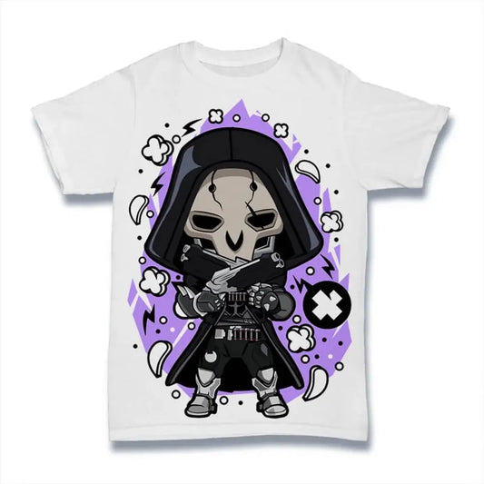 Men's Graphic T-Shirt Killer - Terrorist - Fictional Character Shirt - Horror Limited Edition Short Sleeve Tee-Shirt Vintage Birthday Gift Novelty