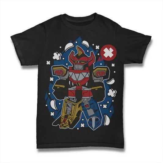 Men's Graphic T-Shirt For Men A Giant Fighting Machine - Most Powerful Fighter Limited Edition Short Sleeve Tee-Shirt Vintage Birthday Gift Novelty
