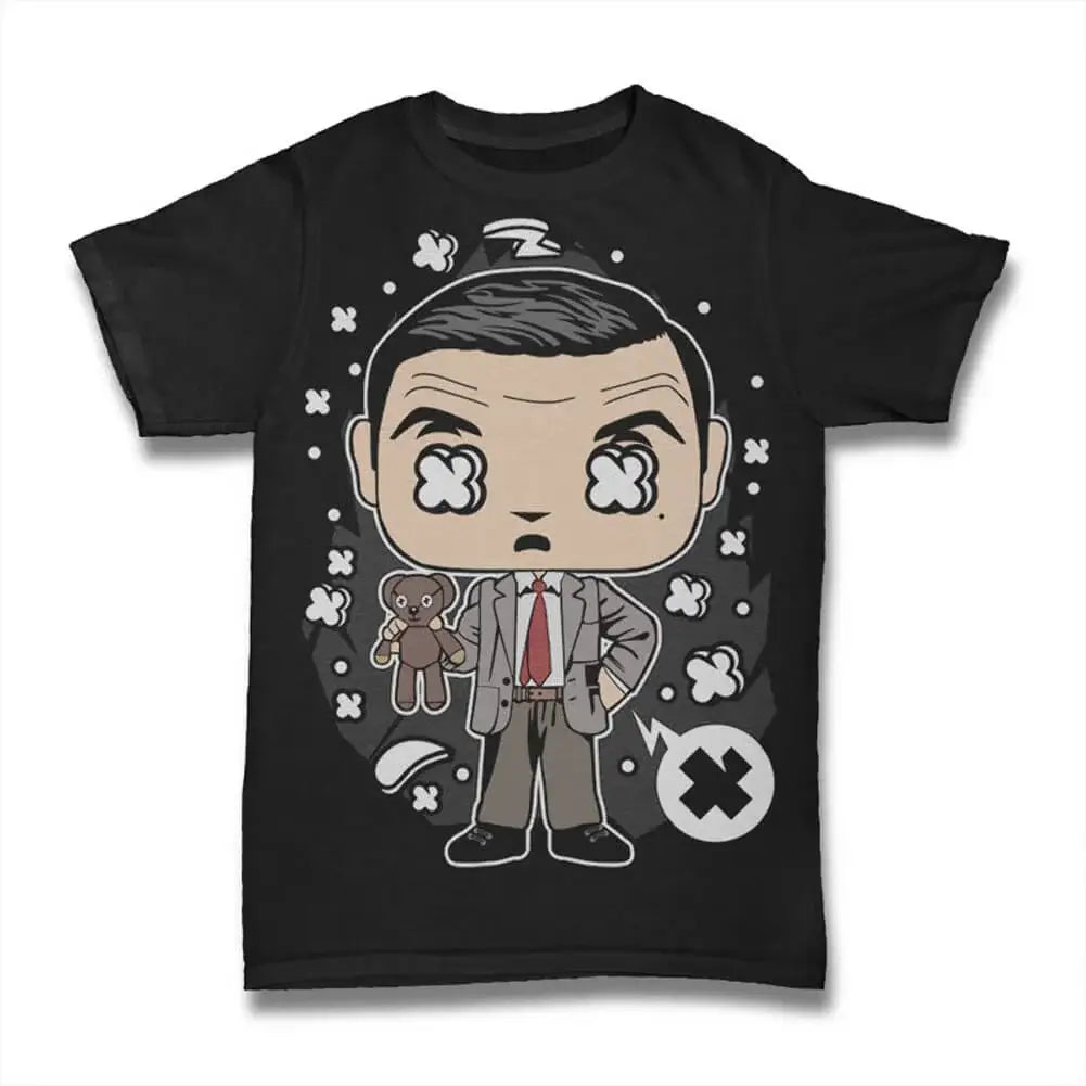 Men's Graphic T-Shirt For Men British Comedy Character Limited Edition Short Sleeve Tee-Shirt Vintage Birthday Gift Novelty