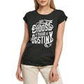 Women's Graphic T-Shirt Choose Your Destiny Ladies Limited Edition Short Sleeve Tee-Shirt Vintage Birthday Gift Novelty