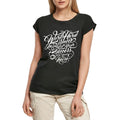 Women's Graphic T-Shirt Work Hard In Silence Ladies Limited Edition Short Sleeve Tee-Shirt Vintage Birthday Gift Novelty