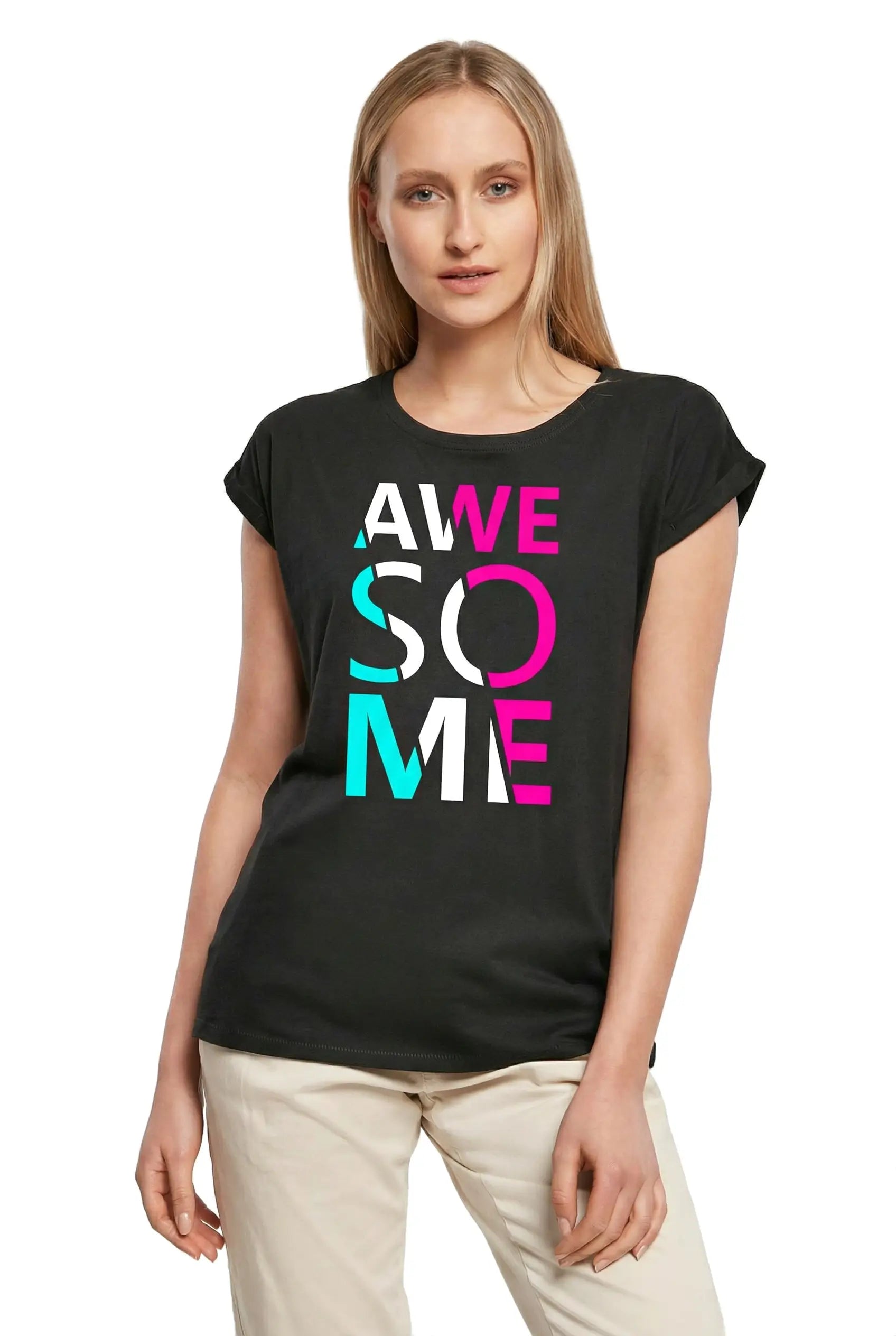 Women's Graphic T-Shirt Awesomeprinted Ladies Limited Edition Short Sleeve Tee-Shirt Vintage Birthday Gift Novelty