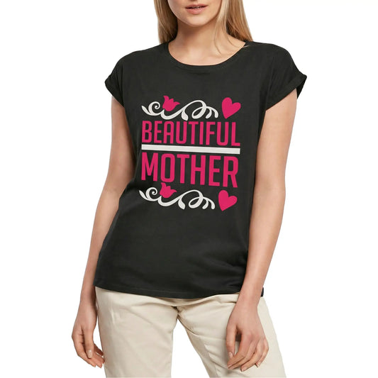 Women's Graphic T-Shirt Beautiful Mother Ladies Limited Edition Short Sleeve Tee-Shirt Vintage Birthday Gift Novelty