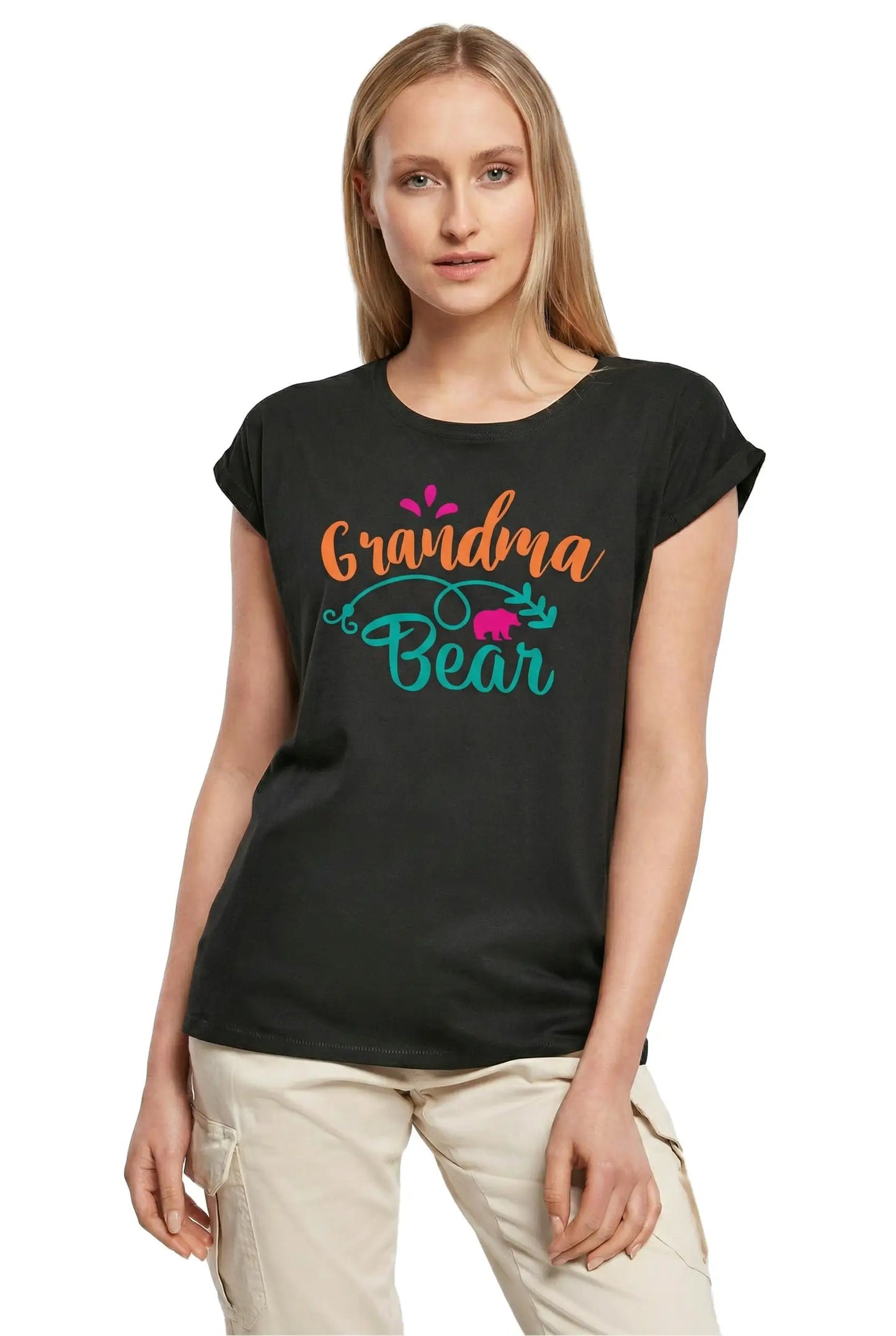 Women's Graphic T-Shirt Grandma Ladies Limited Edition Short Sleeve Tee-Shirt Vintage Birthday Gift Novelty
