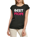 Women's Graphic T-Shirt Best Mom - Mother Ladies Limited Edition Short Sleeve Tee-Shirt Vintage Birthday Gift Novelty
