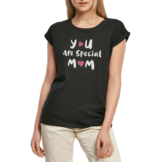 Women's Graphic T-Shirt You Are Special Mom Ladies Limited Edition Short Sleeve Tee-Shirt Vintage Birthday Gift Novelty