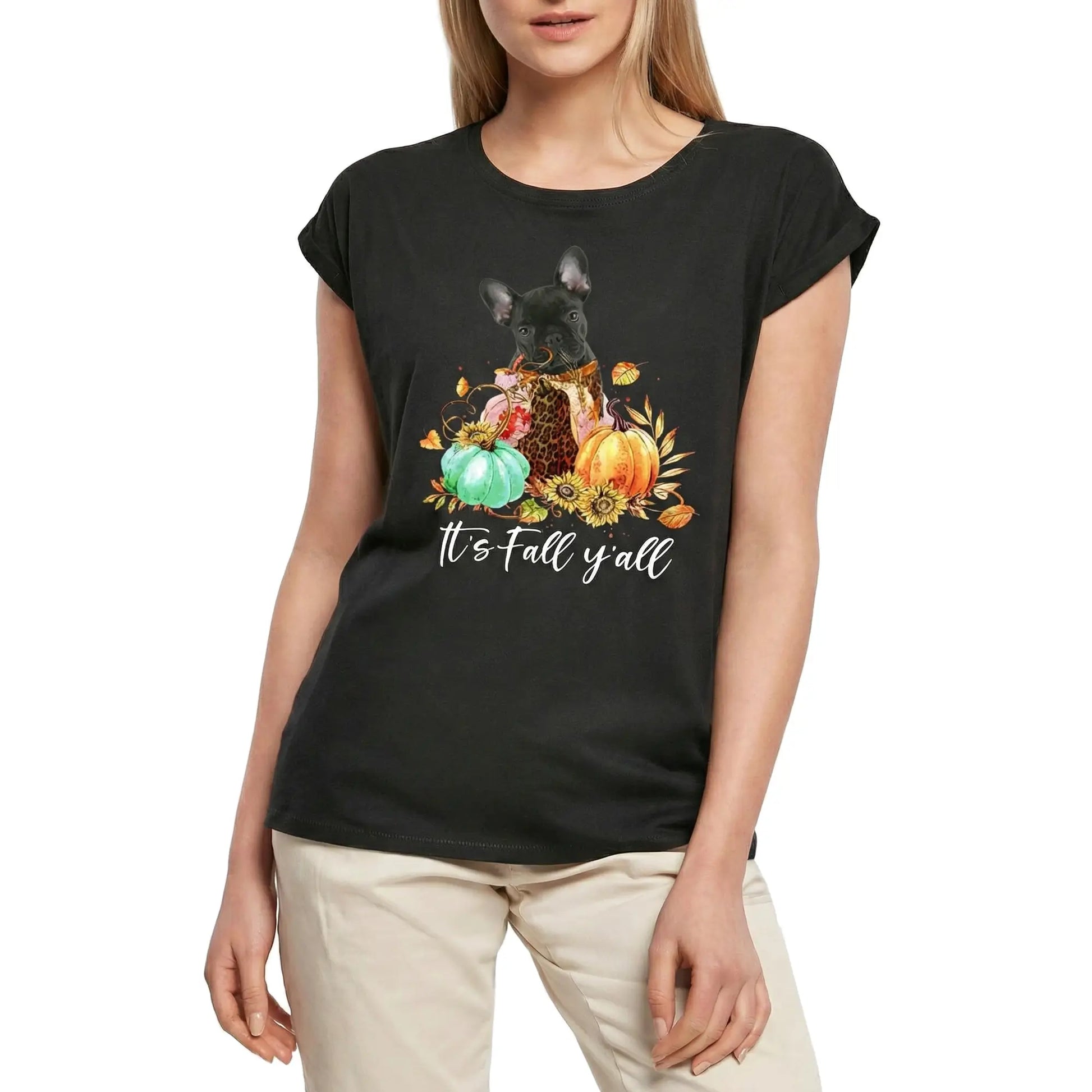 Women's Graphic T-Shirt The Moment I Saw You I Loved You - French Bulldog Dog Lover Funny Ladies Limited Edition Short Sleeve Tee-Shirt Vintage Birthday Gift Novelty