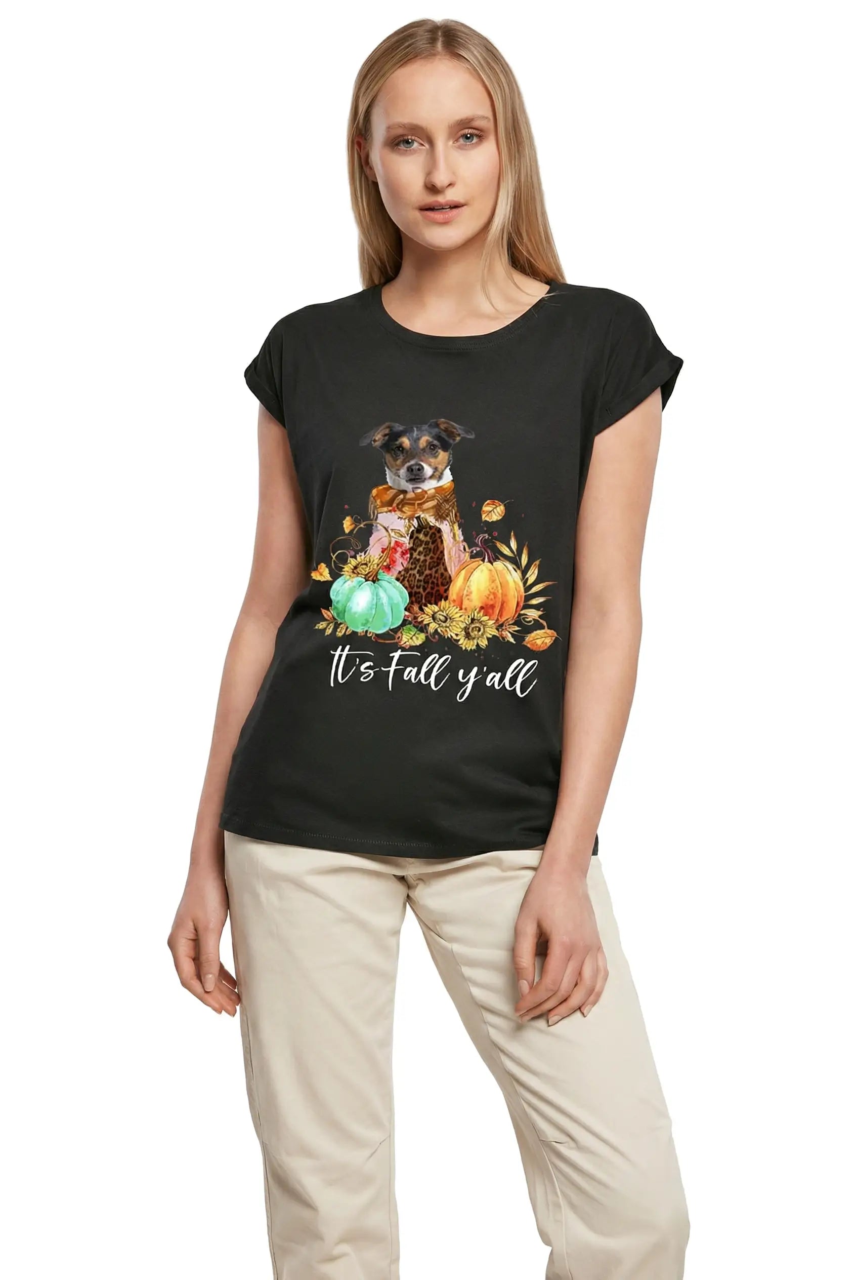 Women's Graphic T-Shirt I'm Telling You I'm Not A Jack Russel Terrier - My Mom Said I'm A Baby Ladies Limited Edition Short Sleeve Tee-Shirt Vintage Birthday Gift Novelty
