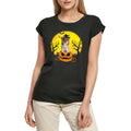 Women's Graphic T-Shirt Chihuahua Halloween Pumpkin Ladies Limited Edition Short Sleeve Tee-Shirt Vintage Birthday Gift Novelty