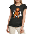 Women's Graphic T-Shirt Vizsla Dog Ladies Limited Edition Short Sleeve Tee-Shirt Vintage Birthday Gift Novelty