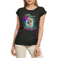 Women's Graphic T-Shirt Cairn Terrier Hope Is Passion, Hope Is The Passion For What Is Possible Ladies Limited Edition Short Sleeve Tee-Shirt Vintage Birthday Gift Novelty