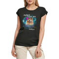 Women's Graphic T-Shirt Rough Collie, I Belive There Are Angels Among Us Ladies Limited Edition Short Sleeve Tee-Shirt Vintage Birthday Gift Novelty