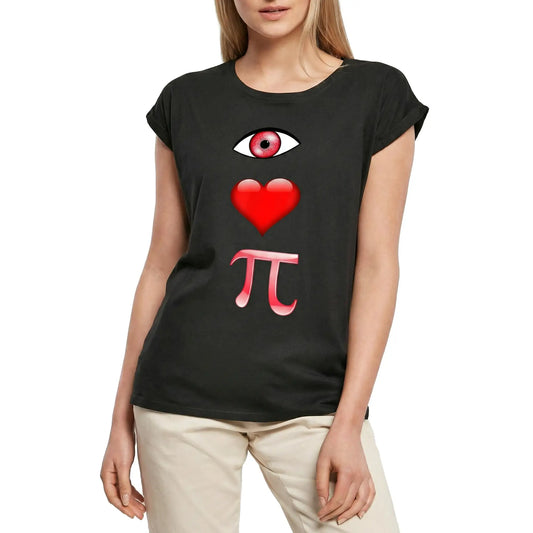 Women's Graphic T-Shirt I Love Pie Ladies Limited Edition Short Sleeve Tee-Shirt Vintage Birthday Gift Novelty