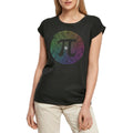 Women's Graphic T-Shirt Colorful Pi Symbol 314 Math Ladies Limited Edition Short Sleeve Tee-Shirt Vintage Birthday Gift Novelty