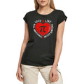 Women's Graphic T-Shirt Love Is Like Pi Math Ladies Limited Edition Short Sleeve Tee-Shirt Vintage Birthday Gift Novelty