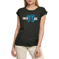 Women's Graphic T-Shirt Inspire Pi Sign - Math Lovers Ladies Limited Edition Short Sleeve Tee-Shirt Vintage Birthday Gift Novelty