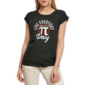 Women's Graphic T-Shirt Live Everyday Like It's Pi Day - Math Lovers Ladies Limited Edition Short Sleeve Tee-Shirt Vintage Birthday Gift Novelty