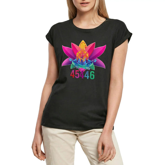 Women's Graphic T-Shirt Yoga For The Winners Ladies Limited Edition Short Sleeve Tee-Shirt Vintage Birthday Gift Novelty