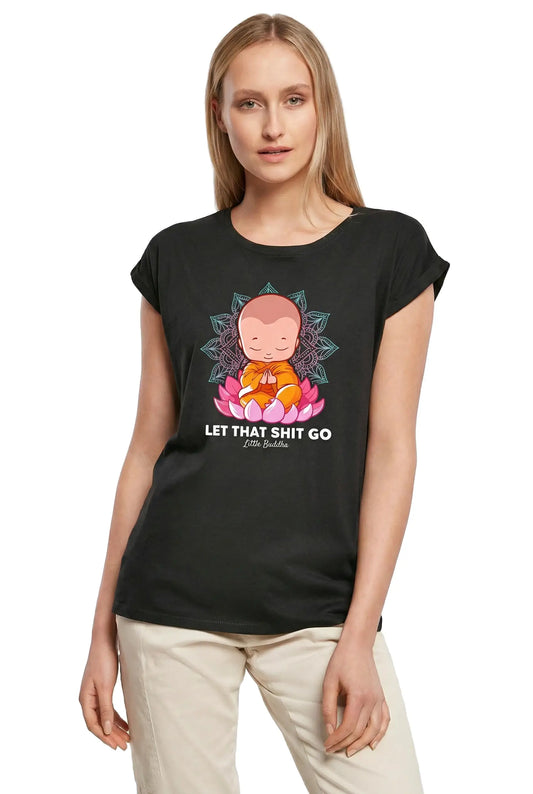 Women's Graphic T-Shirt Fire Yoga Namaste - Spiritual Meditation Ladies Limited Edition Short Sleeve Tee-Shirt Vintage Birthday Gift Novelty