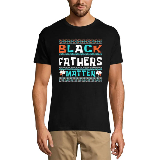 Men's Graphic T-Shirt Black Fathers Matters For Dads Limited Edition Short Sleeve Tee-Shirt Vintage Birthday Gift Novelty
