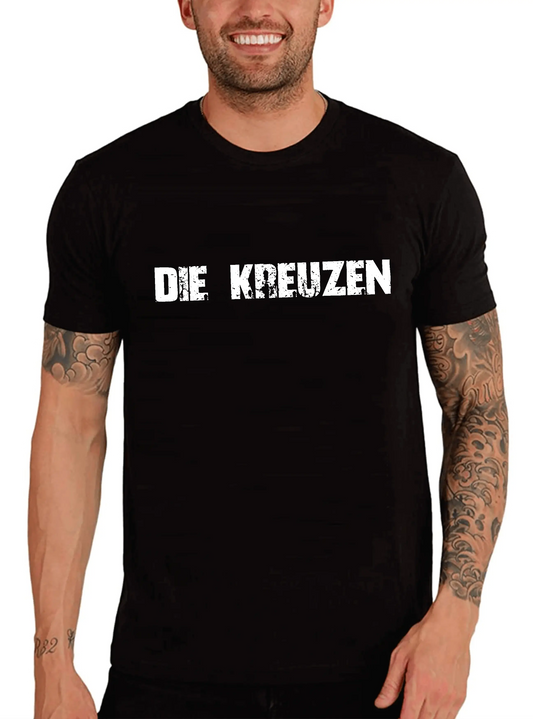 Men's Graphic T-Shirt Die Kreuzen Eco-Friendly Limited Edition Short Sleeve Tee-Shirt Vintage Birthday Gift Novelty