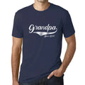 Men's Graphic T-Shirt Grandpa Since 2014 10th Birthday Anniversary 10 Year Old Gift 2014 Vintage Eco-Friendly Short Sleeve Novelty Tee