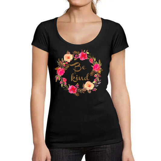 Women's Graphic T-Shirt Be Kind Summer Limited Edition Short Sleeve Tee-Shirt Vintage Birthday Gift Ladies Novelty