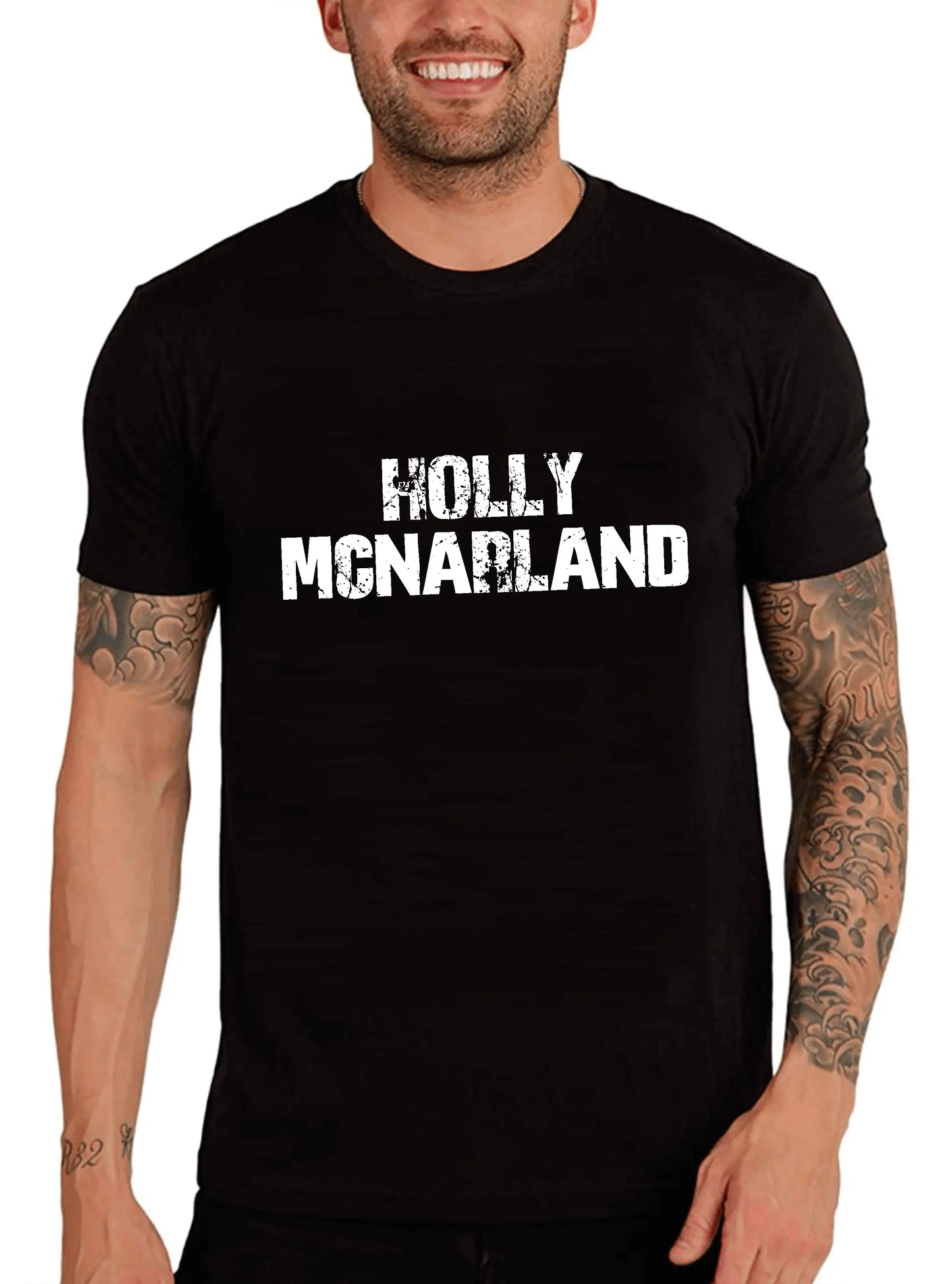 Men's Graphic T-Shirt Holly Mcnarland Eco-Friendly Limited Edition Short Sleeve Tee-Shirt Vintage Birthday Gift Novelty