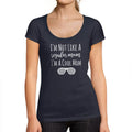 Women's Graphic T-Shirt I'm Not Like A Regular Mom I'm A Cool Mom Limited Edition Short Sleeve Tee-Shirt Vintage Birthday Gift Ladies Novelty