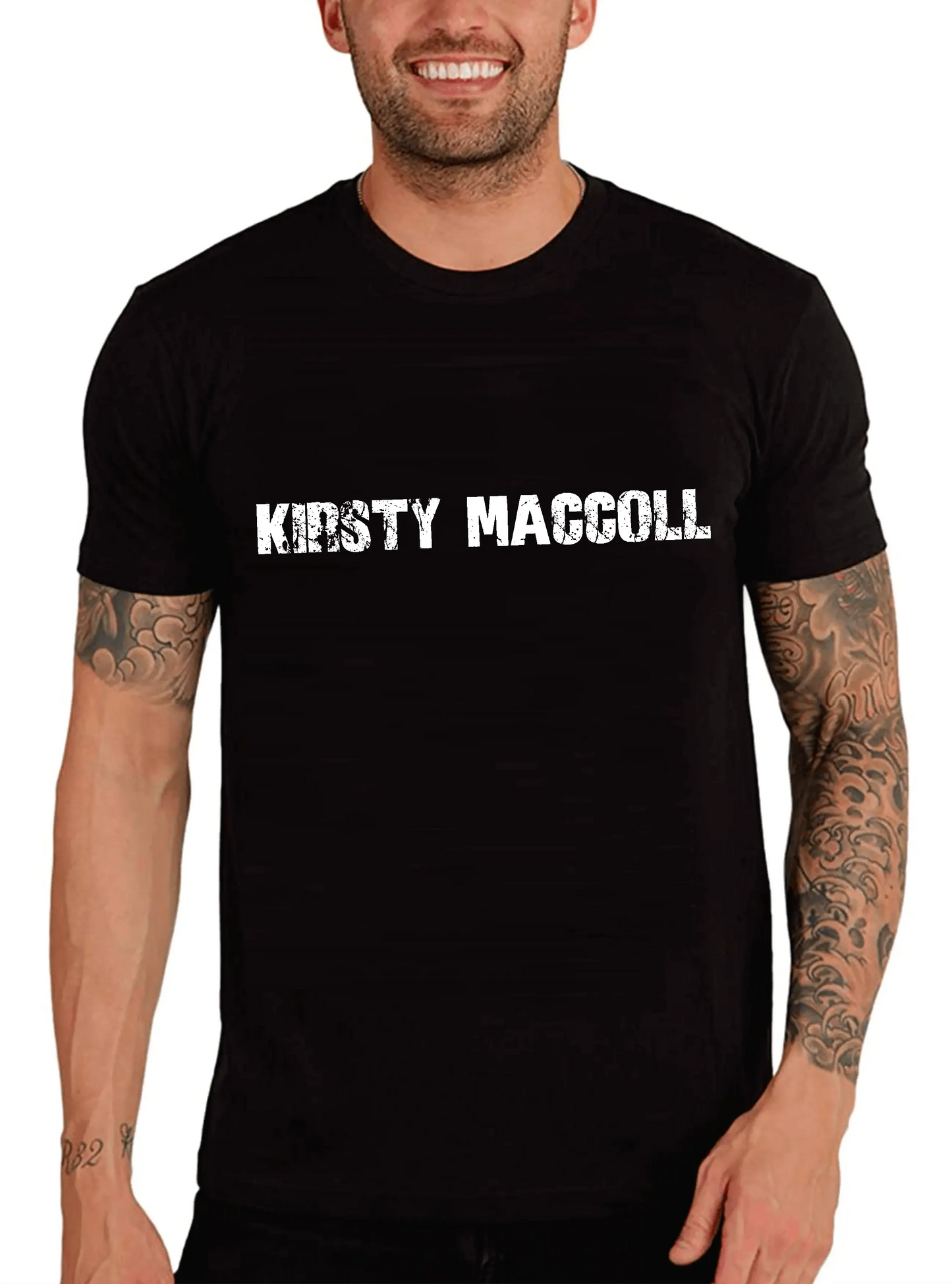 Men's Graphic T-Shirt Kirsty Maccoll Eco-Friendly Limited Edition Short Sleeve Tee-Shirt Vintage Birthday Gift Novelty