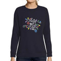 Women’s Graphic Sweatshirt Lets Get Lit Christmas Xmas Limited Edition Long Sleeve Ladies Sweater Vintage Birthday Gift Novelty Pullover
