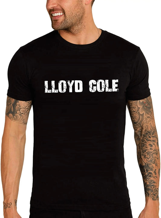 Men's Graphic T-Shirt Lloyd Cole Eco-Friendly Limited Edition Short Sleeve Tee-Shirt Vintage Birthday Gift Novelty