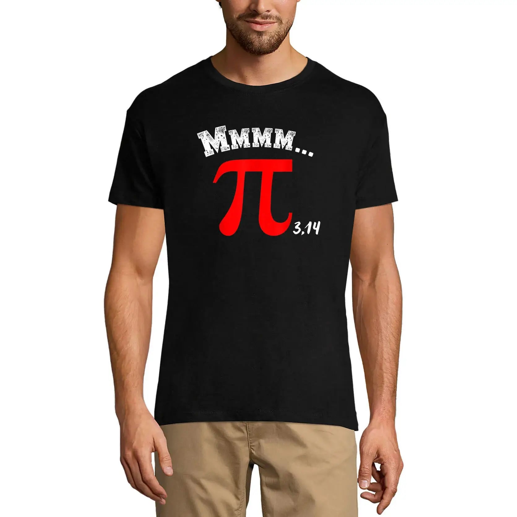 Men's Graphic T-Shirt Mmm Pi Day 314 - Math Limited Edition Short Sleeve Tee-Shirt Vintage Birthday Gift Novelty