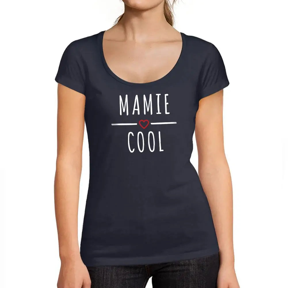 Women's Graphic T-Shirt Mamie Cool Limited Edition Short Sleeve Tee-Shirt Vintage Birthday Gift Ladies Novelty