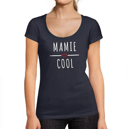 Women's Graphic T-Shirt Mamie Cool Limited Edition Short Sleeve Tee-Shirt Vintage Birthday Gift Ladies Novelty