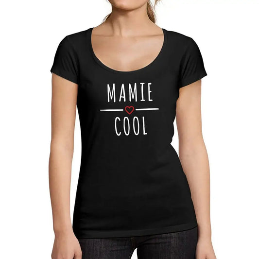 Women's Graphic T-Shirt Mamie Cool Limited Edition Short Sleeve Tee-Shirt Vintage Birthday Gift Ladies Novelty