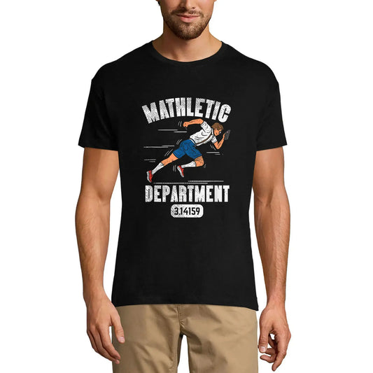 Men's Graphic T-Shirt Mathletic Department Math Limited Edition Short Sleeve Tee-Shirt Vintage Birthday Gift Novelty