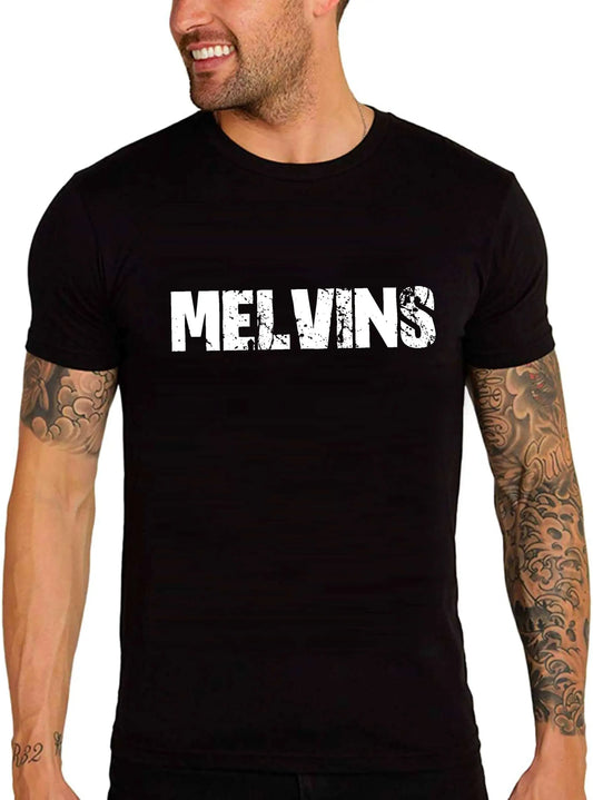 Men's Graphic T-Shirt Melvins Eco-Friendly Limited Edition Short Sleeve Tee-Shirt Vintage Birthday Gift Novelty
