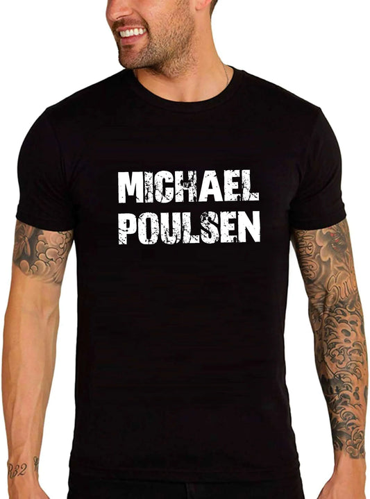 Men's Graphic T-Shirt Michael Poulsen Eco-Friendly Limited Edition Short Sleeve Tee-Shirt Vintage Birthday Gift Novelty