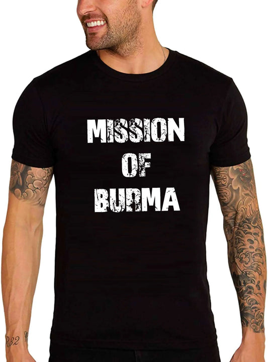 Men's Graphic T-Shirt Mission Of Burma Eco-Friendly Limited Edition Short Sleeve Tee-Shirt Vintage Birthday Gift Novelty